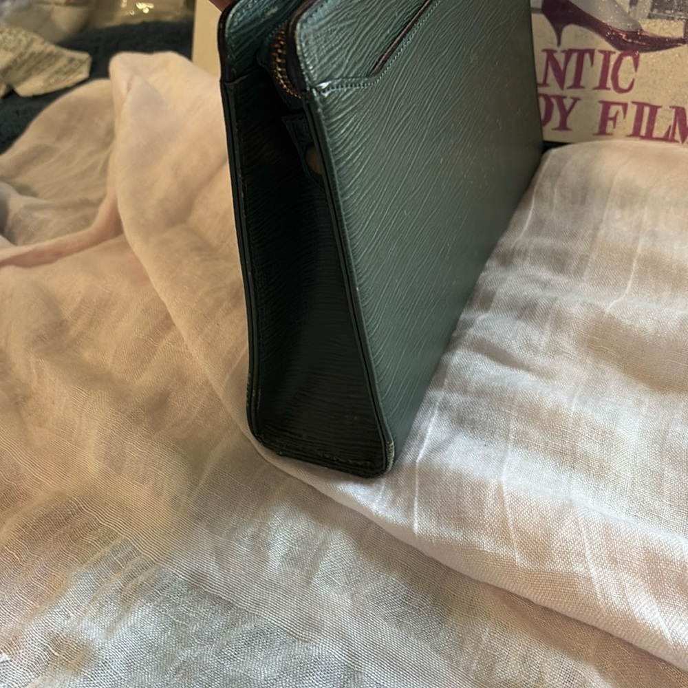 VERSACE Vintage Leather and Suede Clutch - Picture 6 of 16